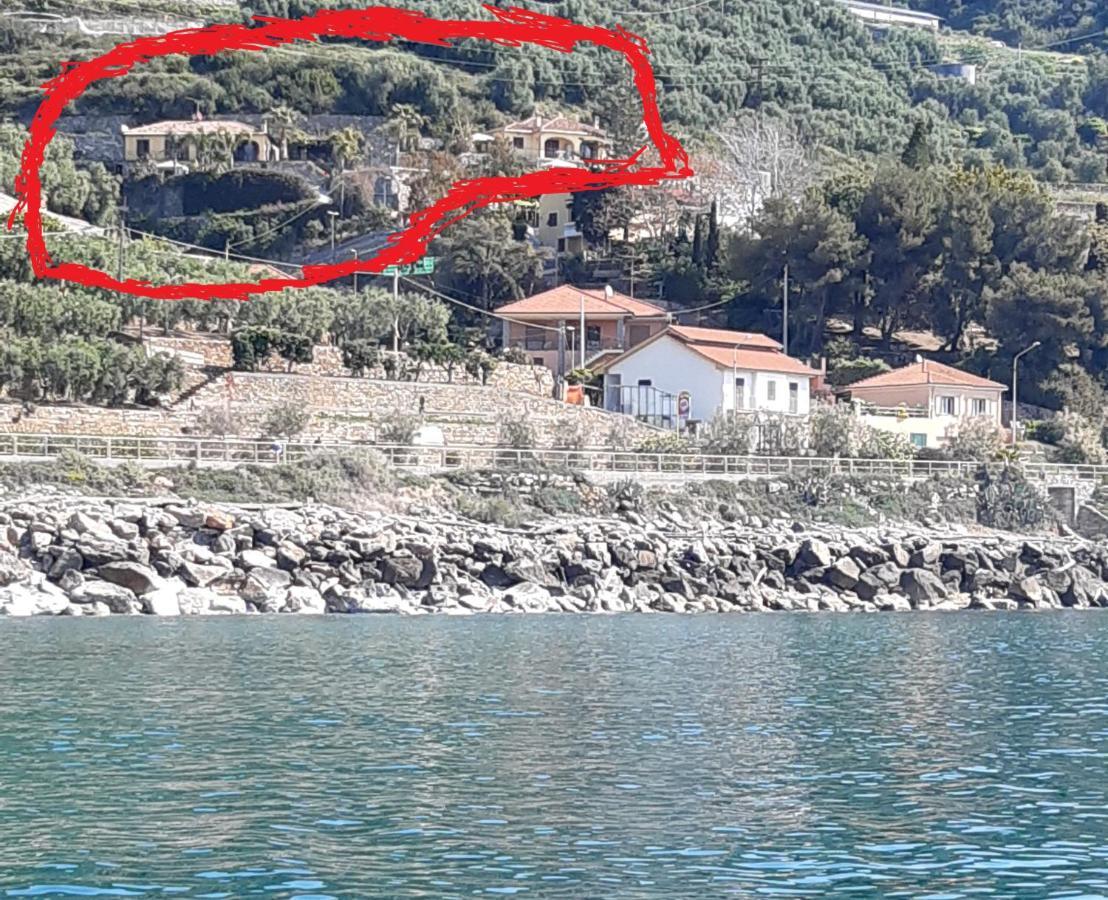 Villa Del Mare Ligure Terme & Spa Piscina A 37 Gradi Santo Stefano al Mare Kültér fotó