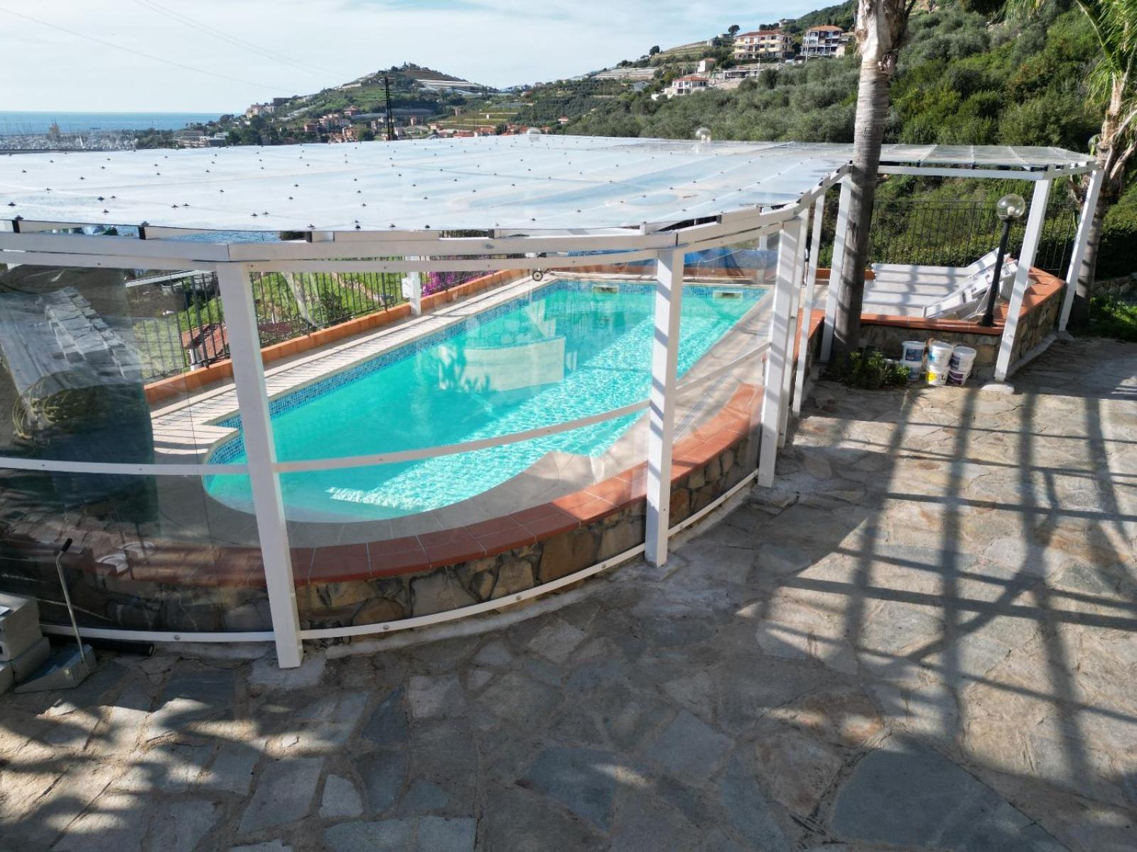 Villa Del Mare Ligure Terme & Spa Piscina A 37 Gradi Santo Stefano al Mare Kültér fotó