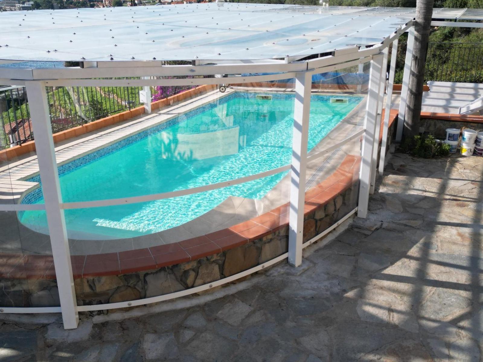 Villa Del Mare Ligure Terme & Spa Piscina A 37 Gradi Santo Stefano al Mare Kültér fotó