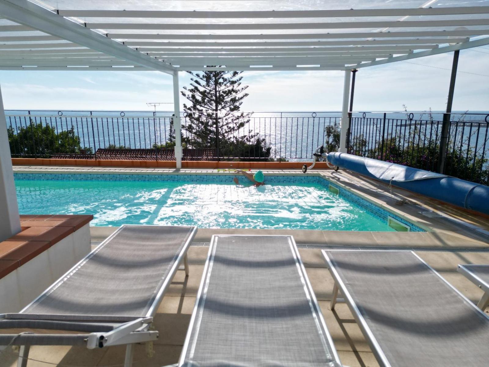 Villa Del Mare Ligure Terme & Spa Piscina A 37 Gradi Santo Stefano al Mare Kültér fotó