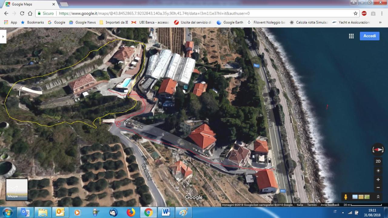 Villa Del Mare Ligure Terme & Spa Piscina A 37 Gradi Santo Stefano al Mare Kültér fotó